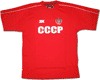 Футболка хлопковая СССР красная 2К герб