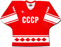 Свитер хоккейный сборной СССР 1980 Луч красный